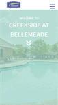 Mobile Screenshot of creeksideatbellemeade.com